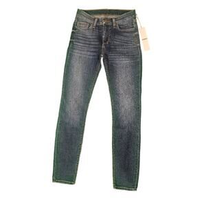 New Women's Hudson Jeans | Size 24 | Krista Super Skinny | Indigo Blue